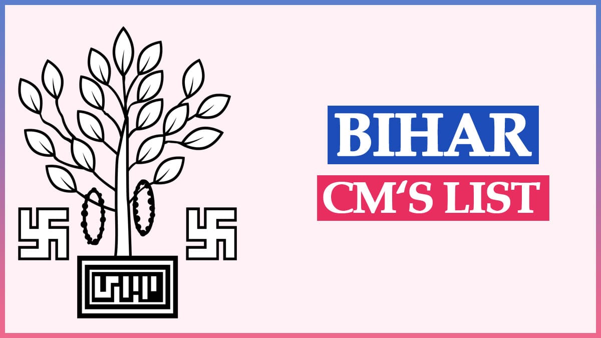 List of Bihar Chief Ministers 1946 to 2022 With Party Name