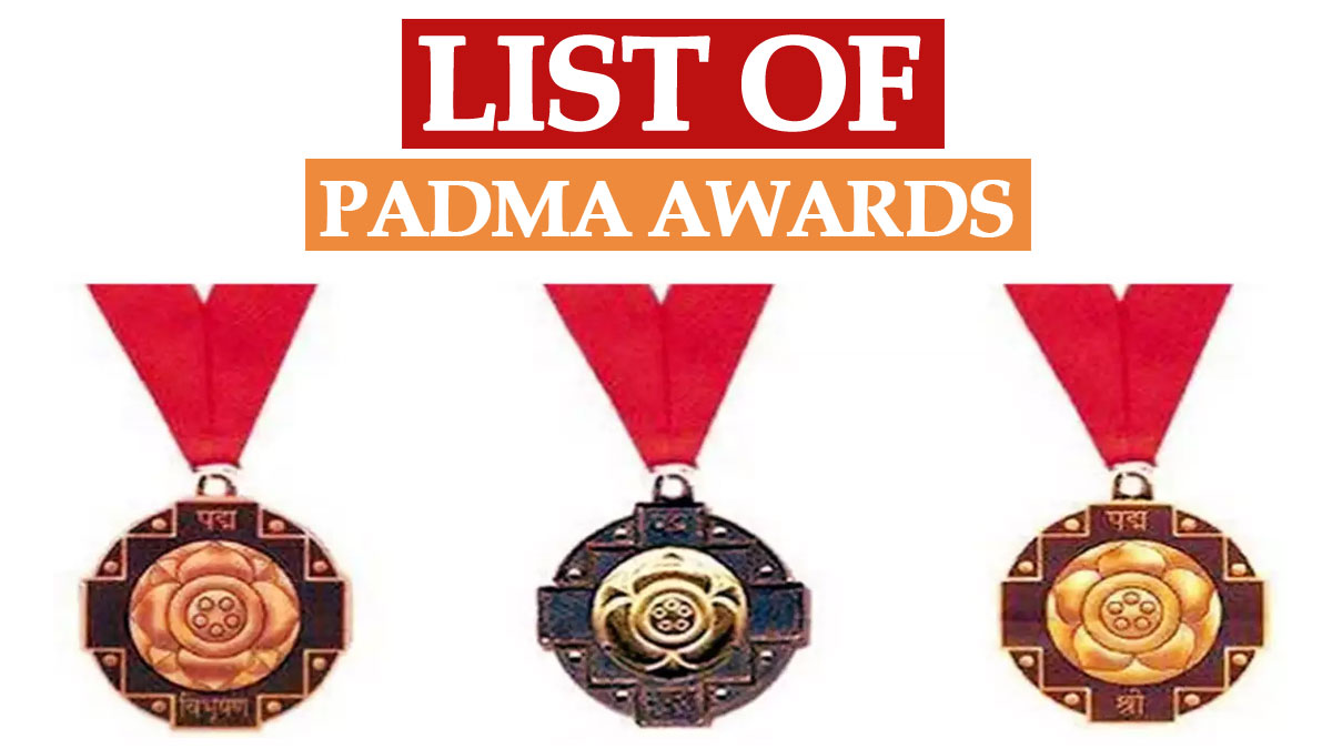 Padma Awards 2021 List