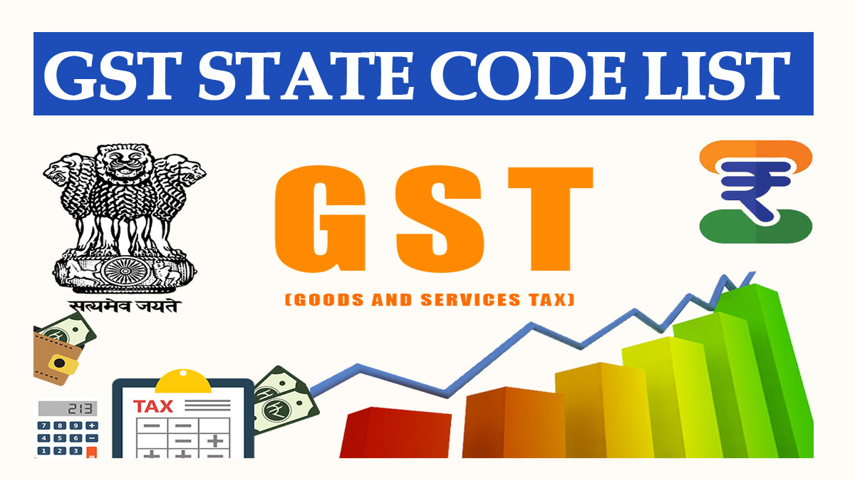 GST State Code List PDF with all Details