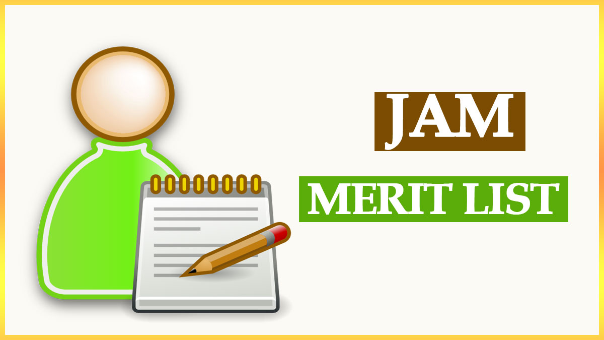 IIT JAM Merit List 2022 Result for IISc Admission