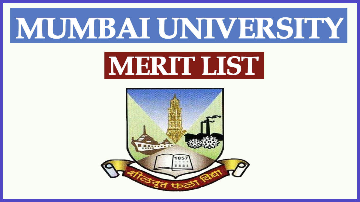 Mumbai University UG Merit List for Admission 2022