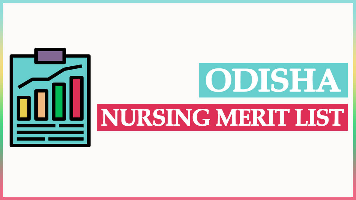 dohodisha.nic.in Merit List 2021-22 | Odisha Nursing Merit List 2022 PDF