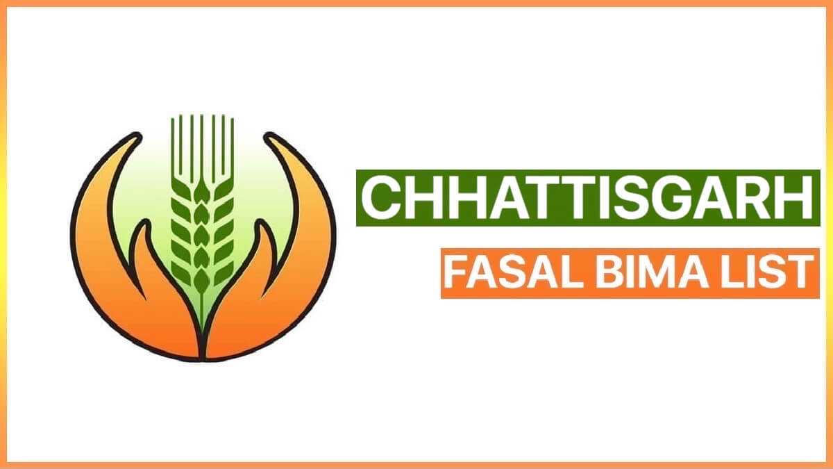 Chhattisgarh Fasal Bima List