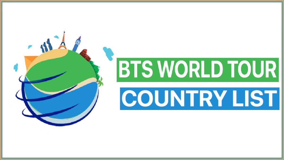 BTS World Tour Country List | BTS Tickets, Tour Dates and Concerts 2022