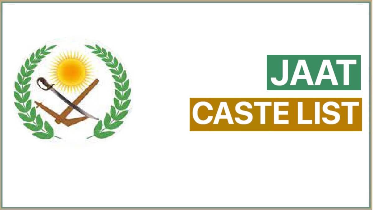 Jaat Caste List in Haryana, Uttar Pradesh, Delhi, Rajasthan and All Other States (जाट समाज के सभी गोत्रों की लिस्ट )