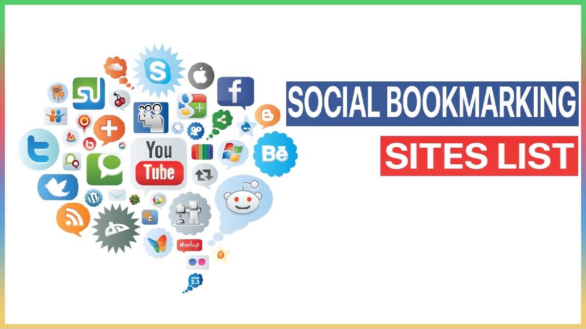 Social Bookmarking Sites List | Latest Free DoFollow Bookmaking Sites List Without Registration