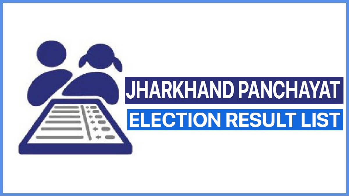 Jharkhand Panchayat Election Result List 2022