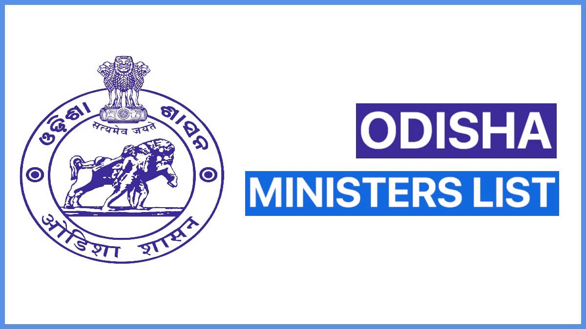 Odisha Minister List