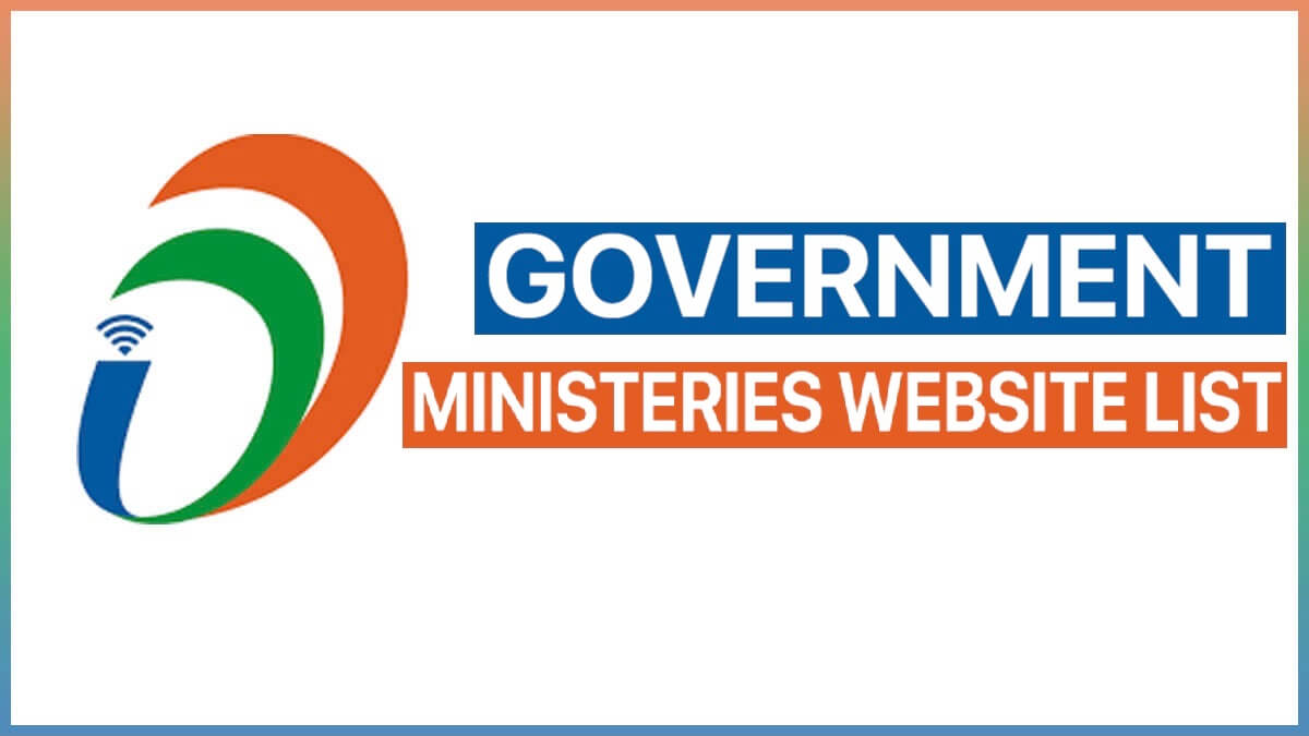 Important Government Ministries Website List 2022