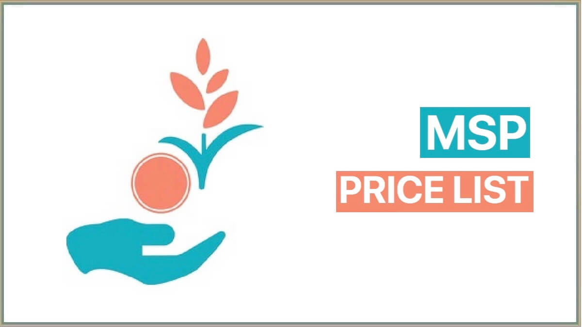 New MSP Price List 2022 for Rabi and  Kharif Crops