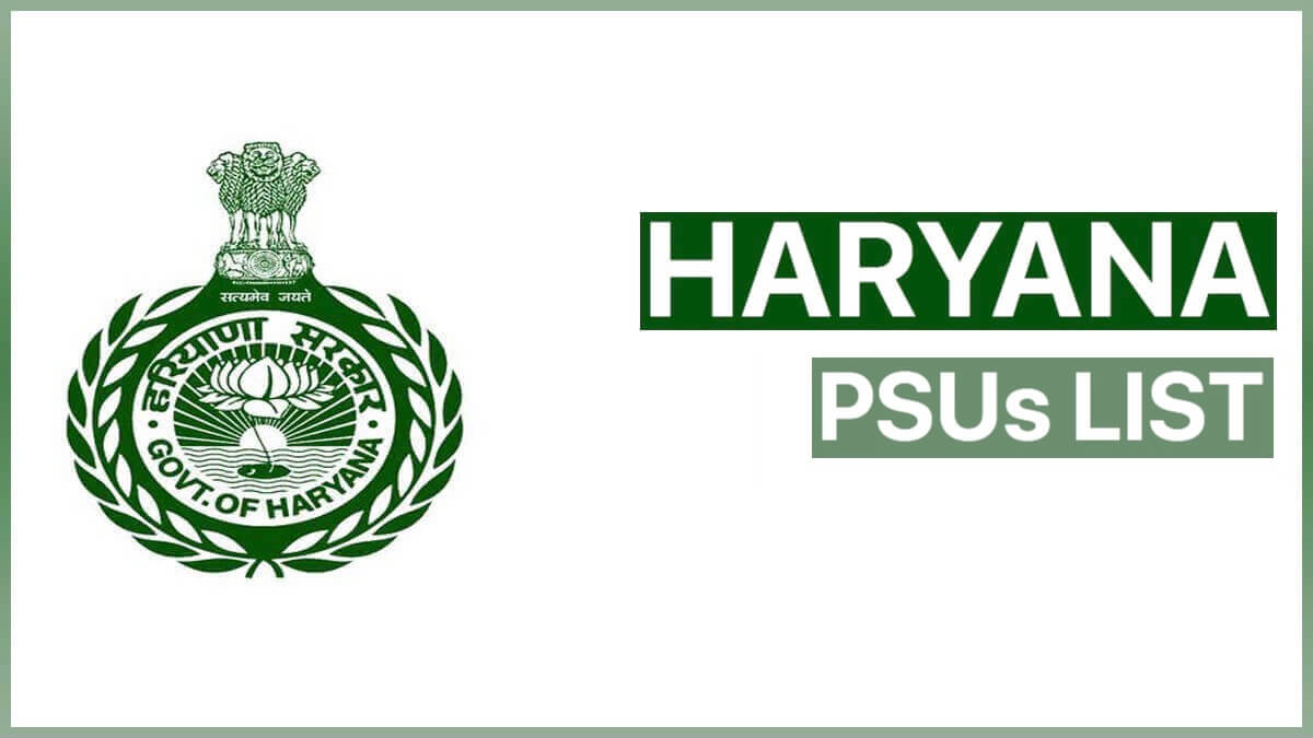 List of All Public Sector Undertakings (PSUs) in Haryana State
